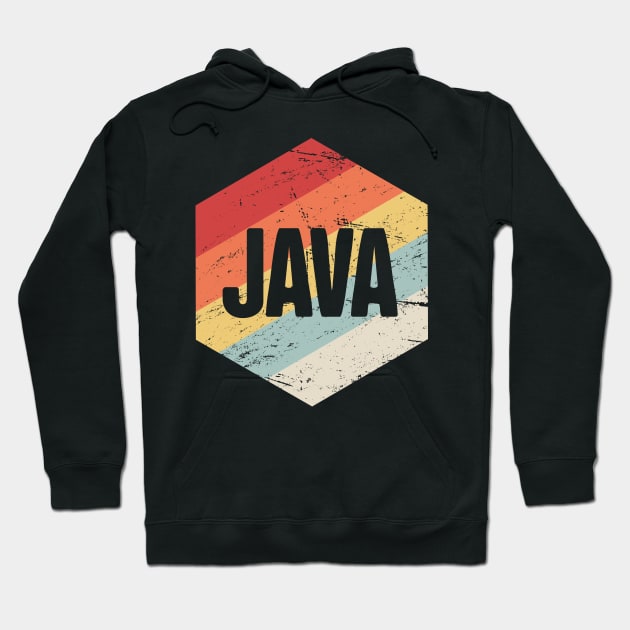 Retro Java Programming Icon Hoodie by MeatMan